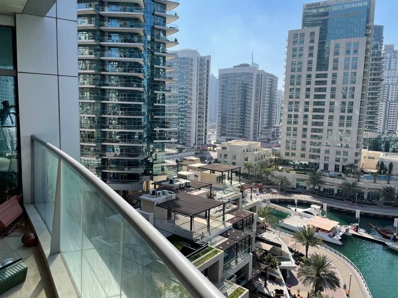 3 B/R Apartment with Amazing Full Marina View| Balcony