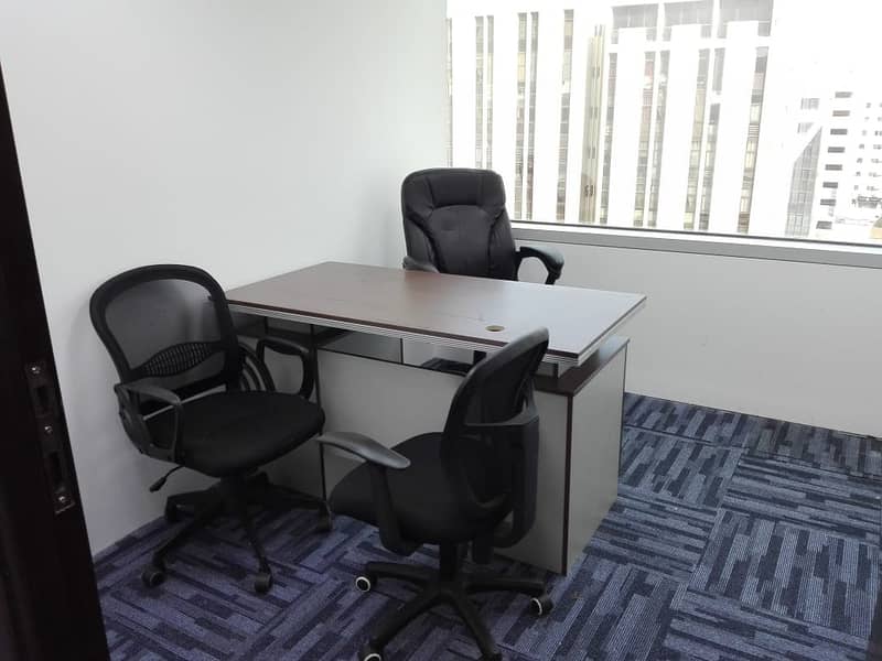 FULLY FURNISHED OFFICE SPACE FOR @ 18,000