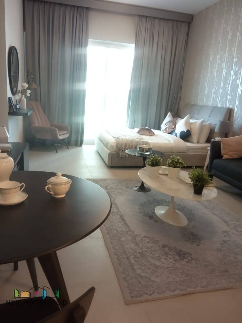7 Immaculate Furnished Studio for Rent | 12 cheques