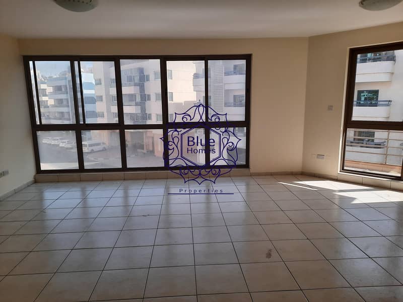 Chiller Free + 1 Month Free 2 Bhk with Balcony very Close to Burjuman Metro