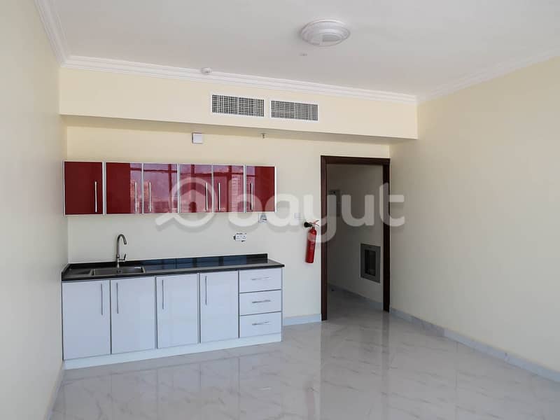 4 Brand New!! Huge Studio for just aed 15000/year