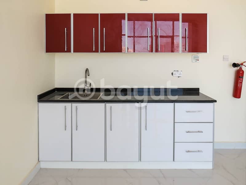 5 Brand New!! Huge Studio for just aed 15000/year