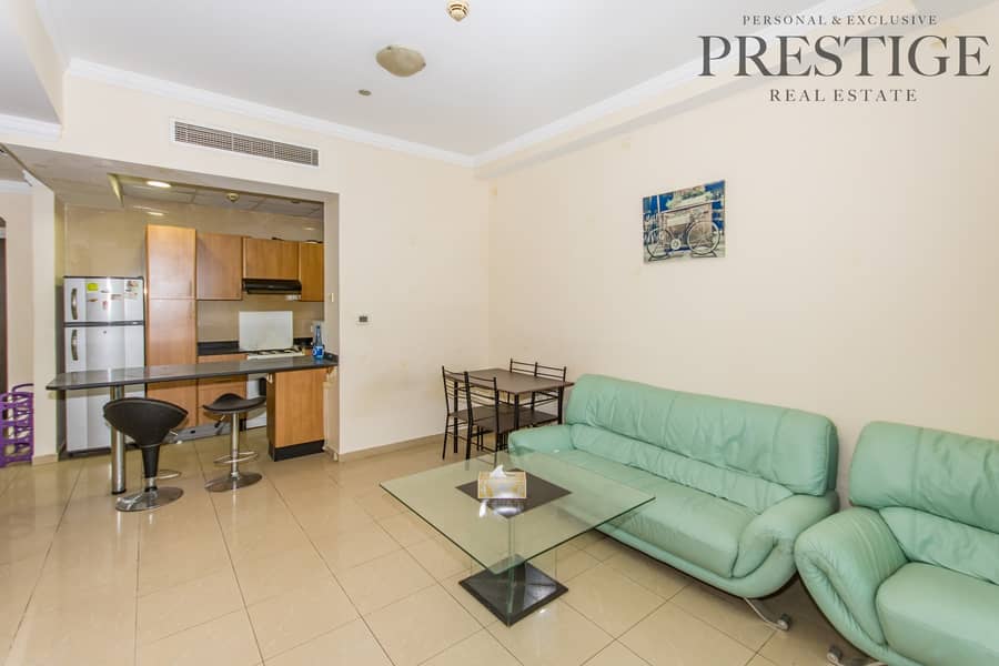 1 bed Apartment | Furnished | Community View