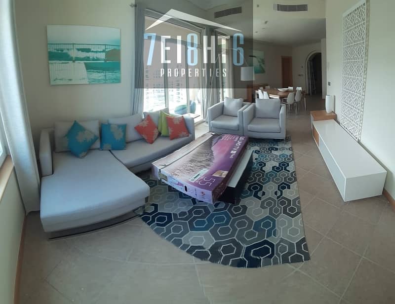 4 Stunning apartment: 3 b/r good quality FURNISHED apartment for rent in Palm Jumeirah