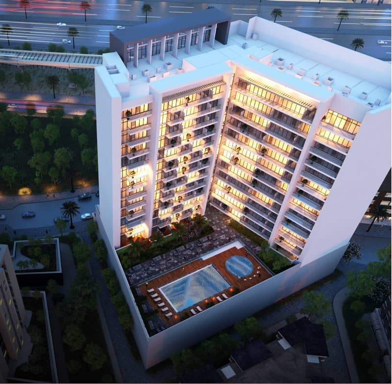 Fully Furnished Studio Apartment on Sheikh Zayed Road with flexible post handover payment plan Fully Furnished Studio Apartment on Sheikh Zayed Road with flexible post handover payment plan