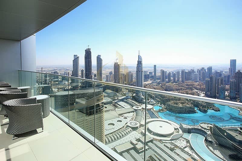 Fully Furnished | Luxury 5 Bedroom The Address The Blvd | Burj and Fountain Views