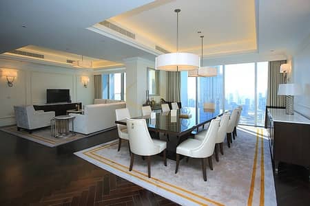 4BR+M The Address The Blvd | Burj and Fountain Views 4BR+M The Address The Blvd | Burj and Fountain Views