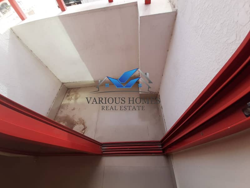 5 Exellant 1Bhk Apartment 40K 5 Payments Central Ac With Wadrobe & 3 Balcony Delma Street Muroor Road