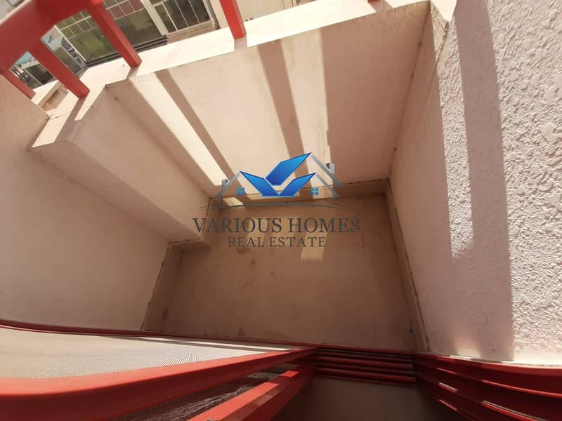 9 Exellant 1Bhk Apartment 40K 5 Payments Central Ac With Wadrobe & 3 Balcony Delma Street Muroor Road