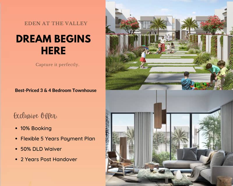 Bulk Deal | Multiple 10 Townhouses | 5 Yrs Payment Plan | 50% DLD Waiver | Handover Q2 2023