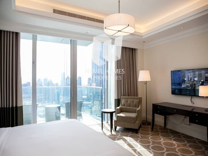 7 2BR in Hotel Pool | Burj and Fountain View