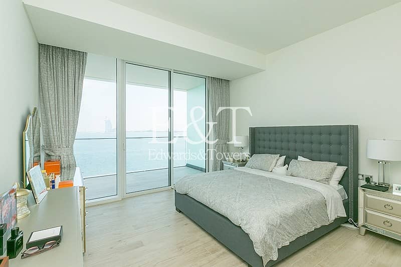 8 Uninterrupted Sea And Burj View | High Floor | PJ