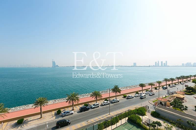 17 Uninterrupted Sea And Burj View | High Floor | PJ