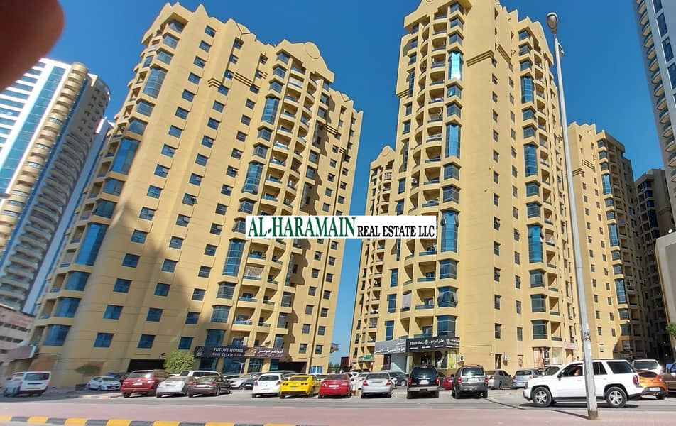 شقة في أبراج الخور،عجمان وسط المدينة 1 غرفة 17000 درهم - 4925657