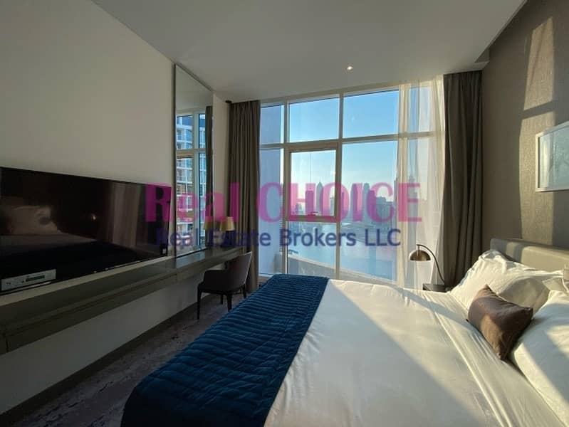 Canal Views | High Floor | Furnished Apartment