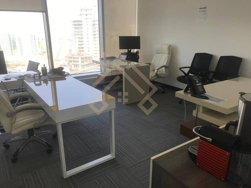 7 FULLY Furnished  office for Rent IN BB 39K only.