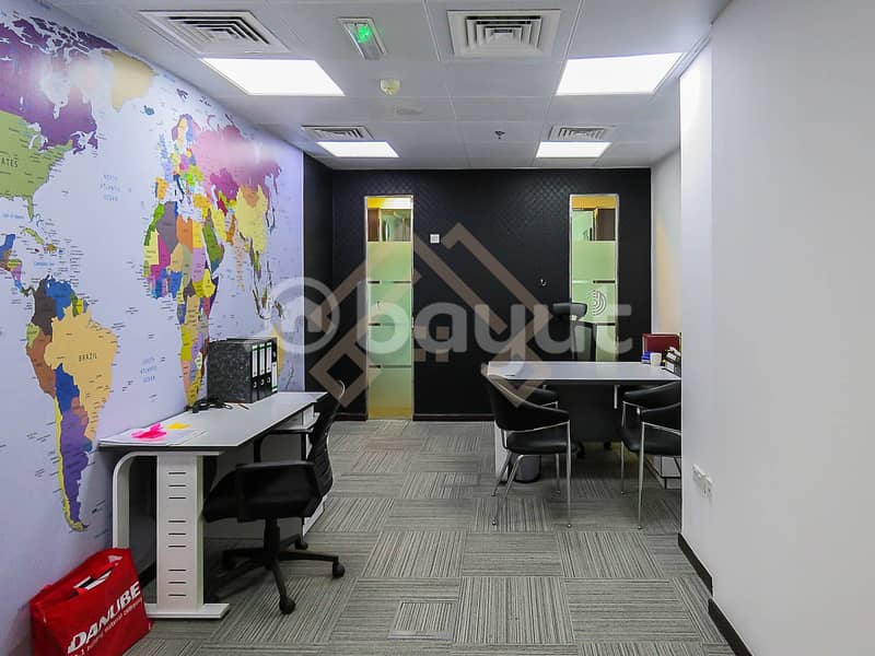 9 Amazing fully furnished office in business bay
