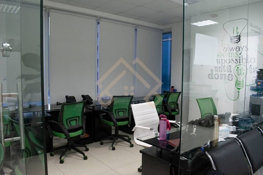 2 Full Furniture Office Available  For Rent