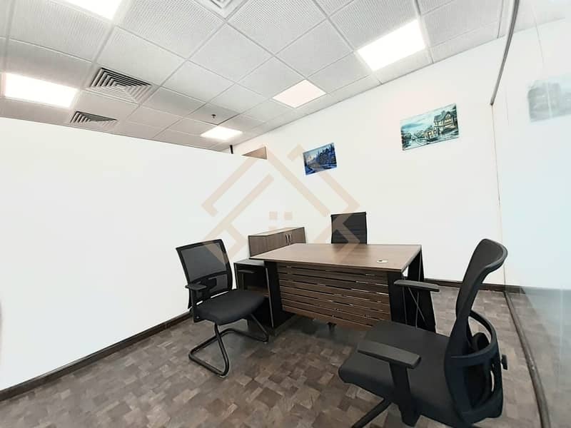 7 Brand New Spacious Fully Furnished | Office for Rent.