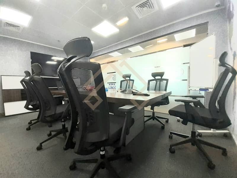 4 Flexi Desk /Virtual Offices/ Sustainable contracts (Estidama ) / Ejari Solutions only 8000 Anually