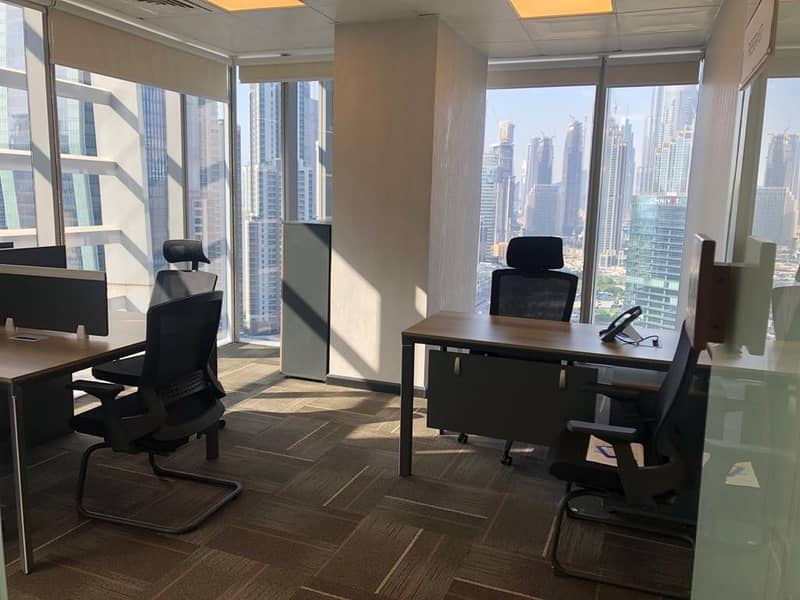 9 All Facilities  Included Office Space   for Rent in BB.