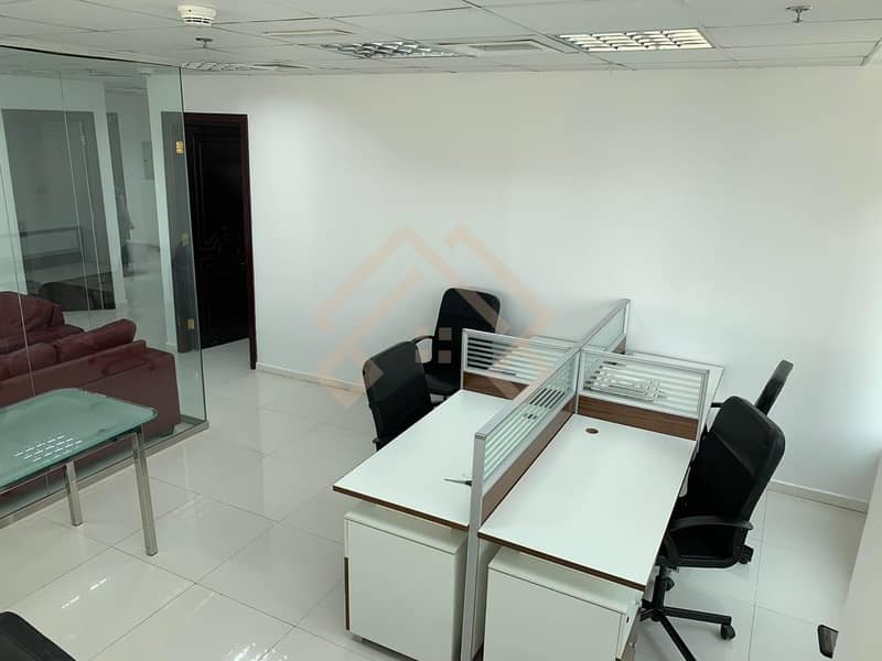3 Fully Furnished  Partitioned Office For Sale. .