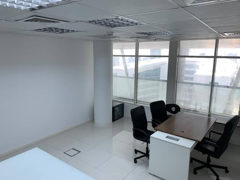 5 Fully Furnished  Partitioned Office For Sale. .