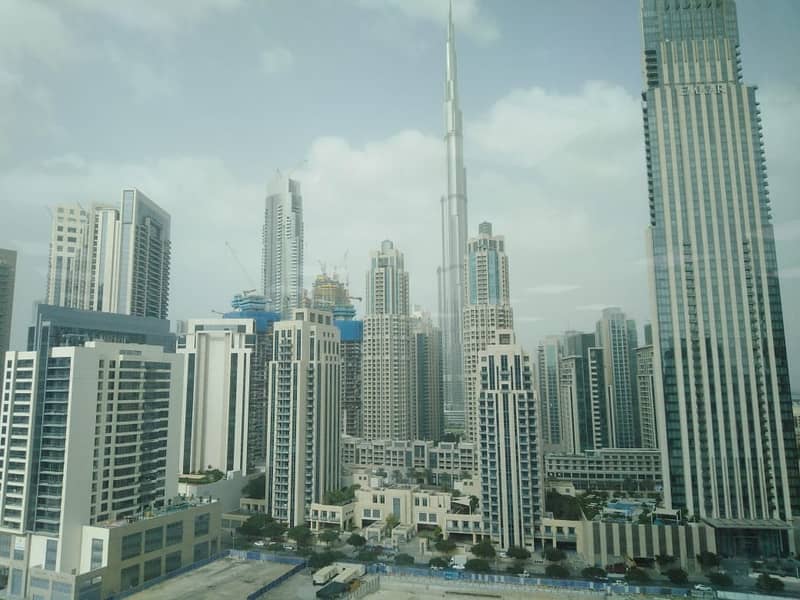 12 Full Burj Khalifa view Fully Furnished  Offices Space Available for Rent. .
