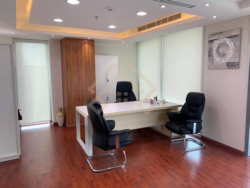 4 Fully Furnished Office for Rent in Business Bay