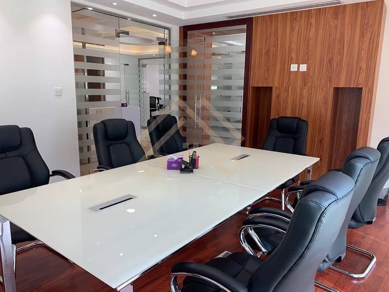 8 Fully Furnished Office for Rent in Business Bay