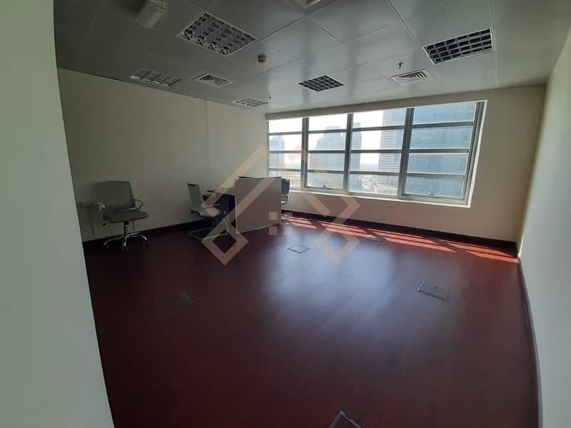 12 Cheques option. Fitted Office Space For Rent