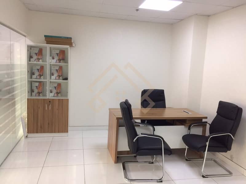 7 Exclusive and Fully Fitted  Offices in Business Bay.