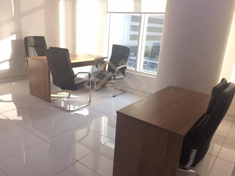 10 Exclusive and Fully Fitted  Offices in Business Bay.