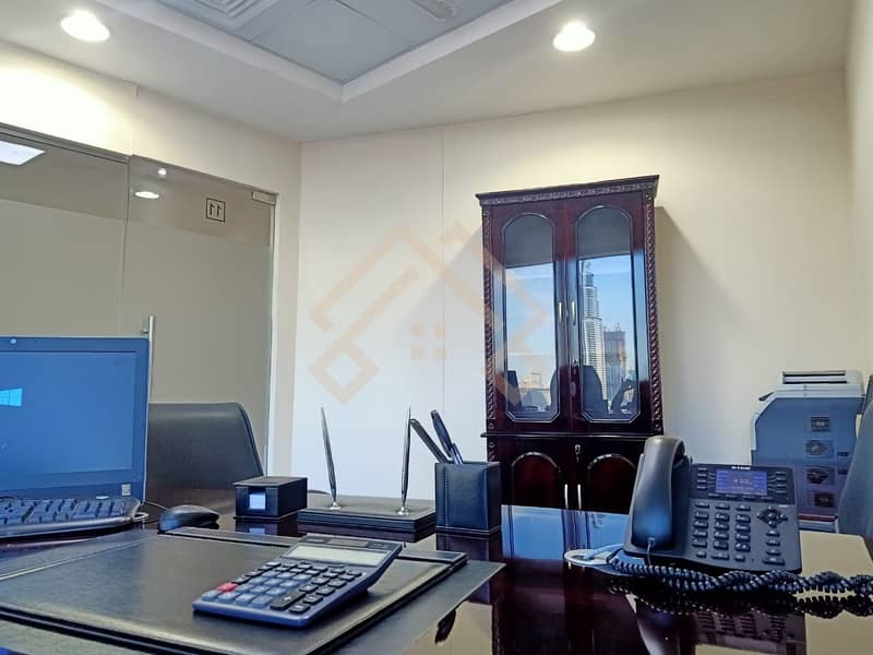 3 All-inclusive| Fully Serviced Office Available For Rent.
