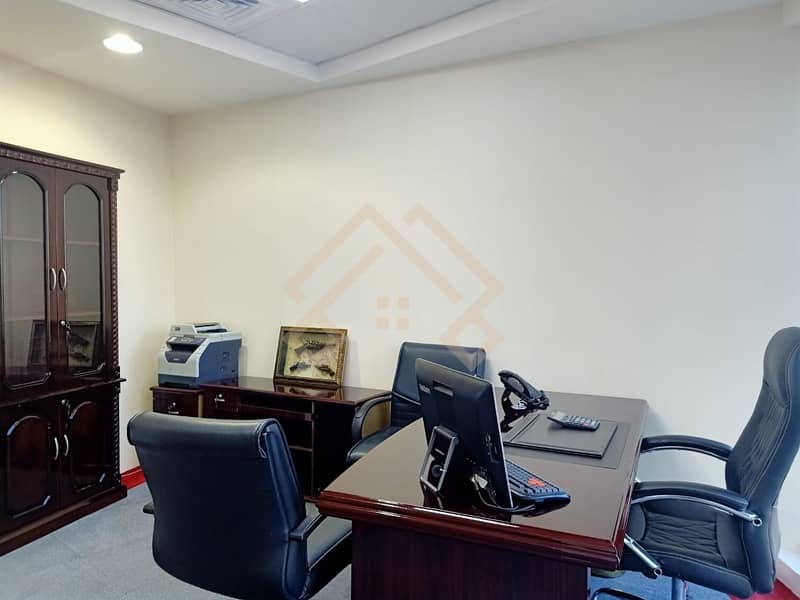 9 All-inclusive| Fully Serviced Office Available For Rent.