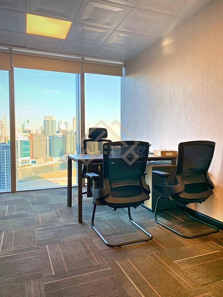 8 | All Amenities Included| Premium Office Space For Rent in BB.