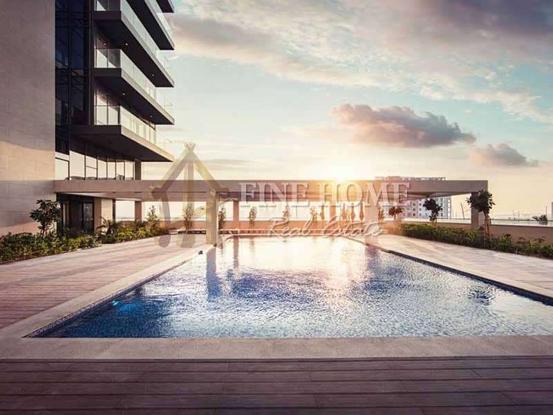 Park/Sea View | Luxurious Studio with Balcony