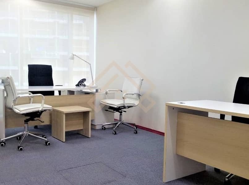 3 Beautiful Serviced Office for Rent