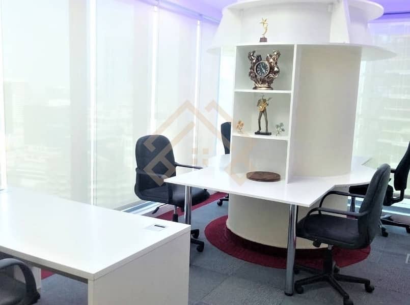 4 Beautiful Serviced Office for Rent