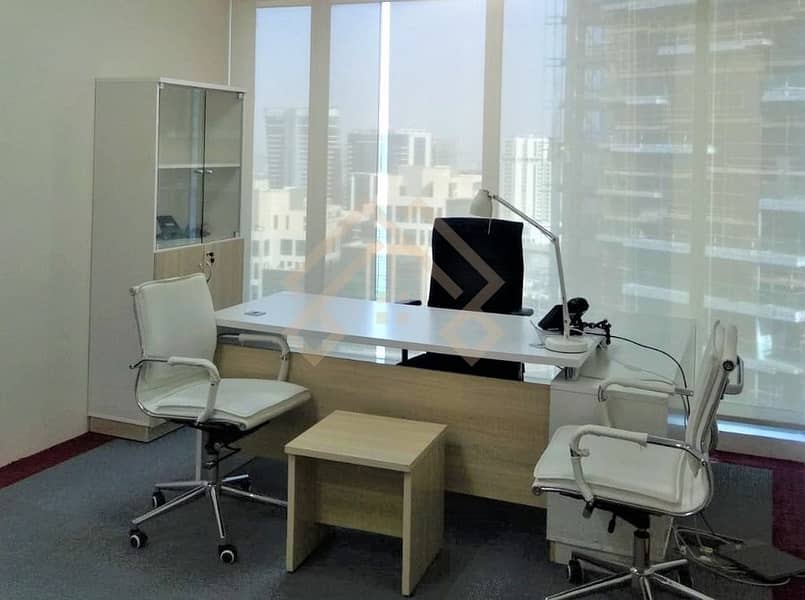 6 Beautiful Serviced Office for Rent