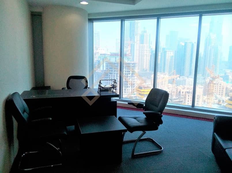 8 Beautiful Serviced Office for Rent