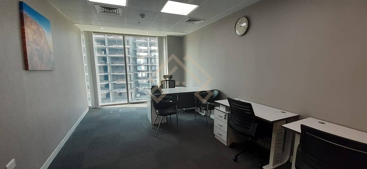6 Fitted Office for Rent  in Business Bay 36K only. .