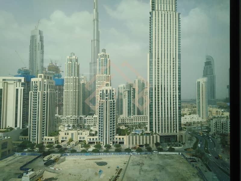 |Fully Furnished Office | Full Burj Khalifa View |For Sale | Vacant for Viewing.