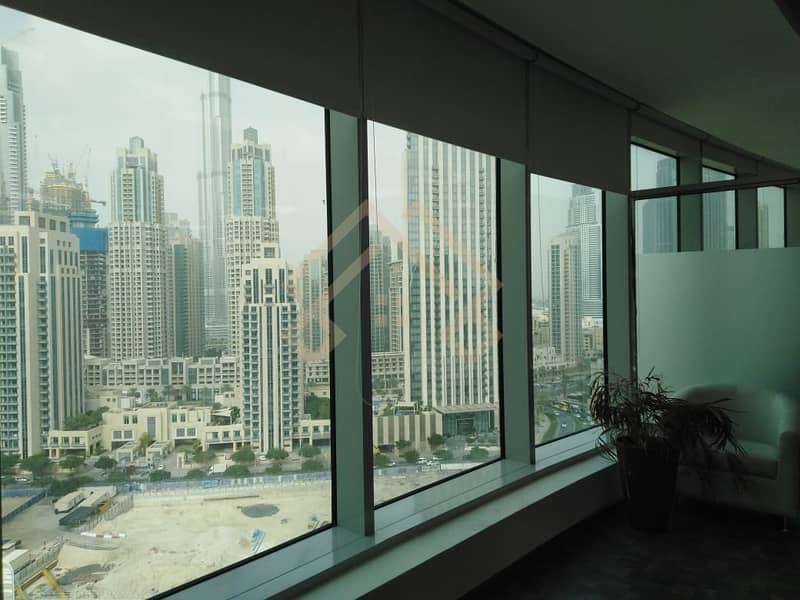 9 |Fully Furnished Office | Full Burj Khalifa View |For Sale | Vacant for Viewing.