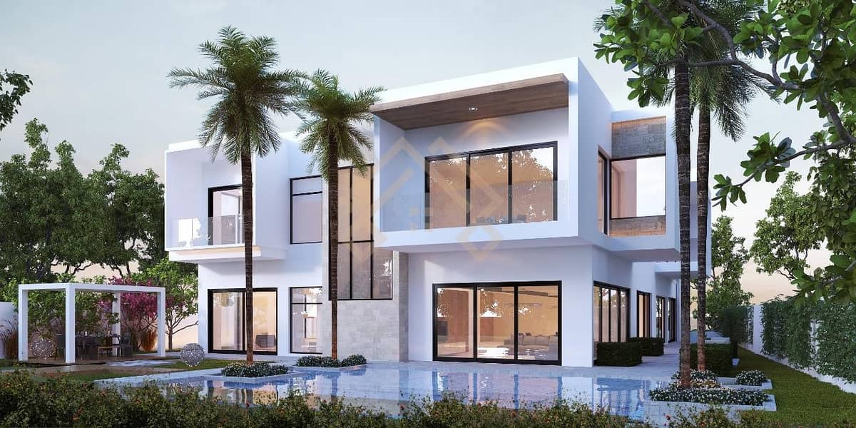 3 Modern  6 Bedroom Contemporary Villa- Large Plot with Pool. .