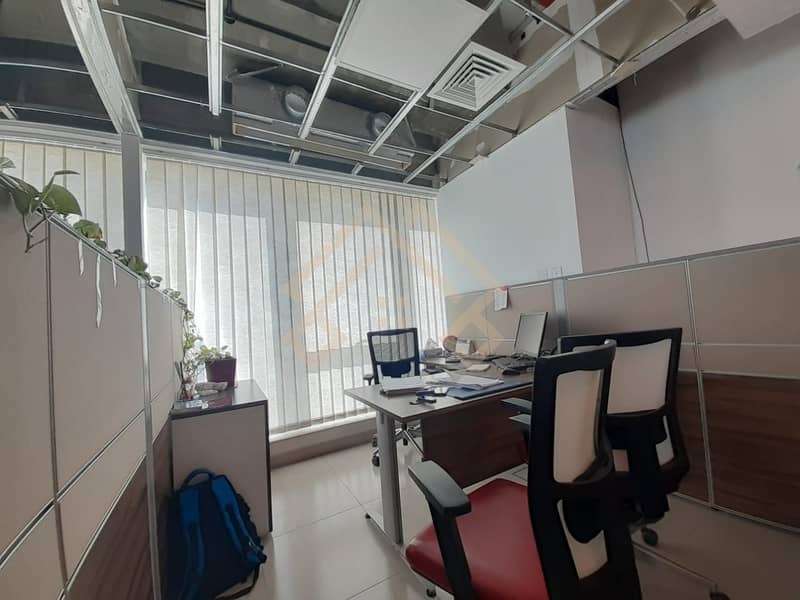 5 Fully Furnished office for Rent  in Churchill tower.