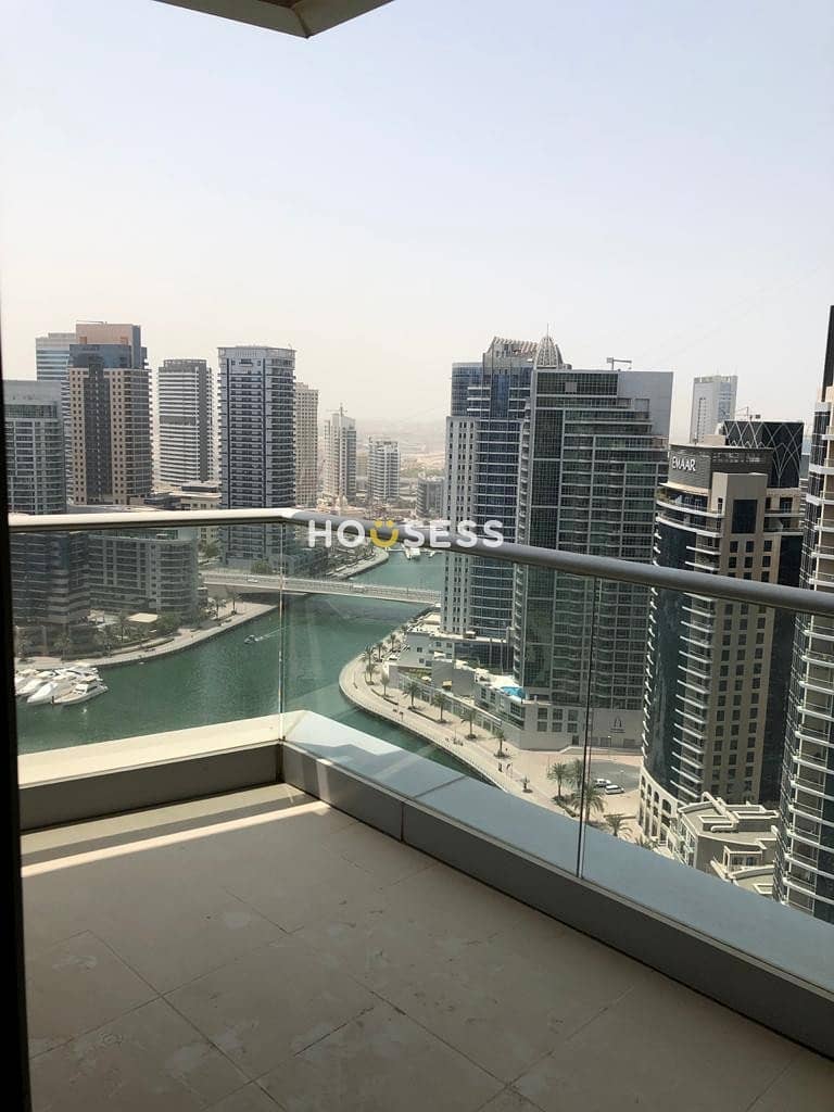 Marina view | partial sea view | Unfurnished