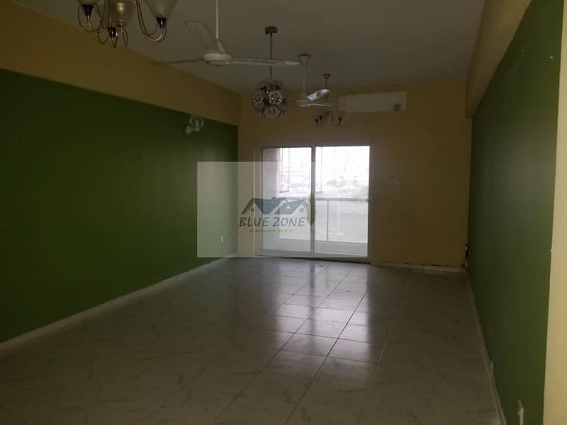 34 LAST 3BHK WITH STUDY ROOM IN FRONT OF AL NAHDA METRO BALCONY FOR FAMILIES 60K