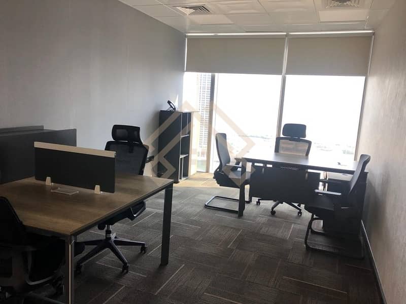 9 ATTRACTIVE VIEW!! OFFICE FOR RENT WITH COMFORTABLE VIEWS AND  BEST FURNITURES QUALITY.