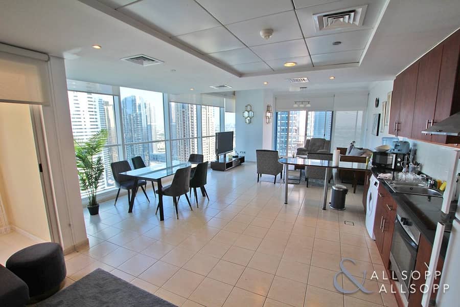 Furnished | 1354 Sqft | High Floor l 1 Bed